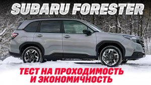 Subaru Forester VI: проходимость, экономичность, динамика, чем удивит, кроме цены? Тест-обзор 2026