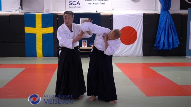 17.Aikido Gyaku Hanmi Sankyo, Shishiya Sensei Sundsvall 2023