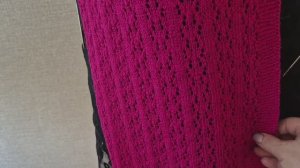 АЖУРНЫЙ УЗОР СПИЦАМИ..МАСТЕР КЛАСС