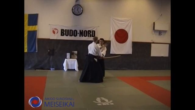 2.Aikido Jo Tai Ken Katadorimenuchi Nikyo, Shishiya Sensei Sundsvall 2004