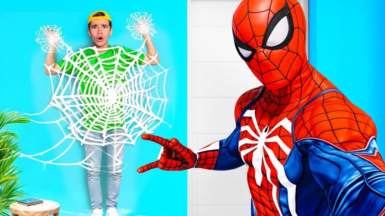 СПАЙДЕРМЕН СТАЛ НАШЕЙ НЯНЕЙ НА 24 ЧАСА