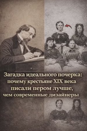 Загадка идеального почерка пером в 19 веке. Часть 2