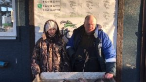 улов форели на 15 кг