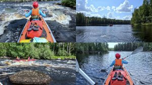 Водный поход по реке Шуя в Карелии. Сквозь пороги и тишину - 2ч.