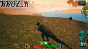 выживание за церу с 0 до 100% | SEVKKOZ_K | The cursed dinosaurs isle