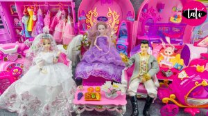 Играем в игрушки из мультика принцесса кукла Барби. Мультфильм для детей. ASMR АСМР