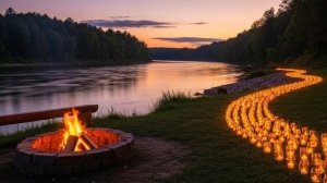 Ретро-лаундж на берегу.