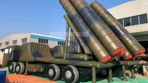 Китайские надувные муляжи оружия с тепловым следом