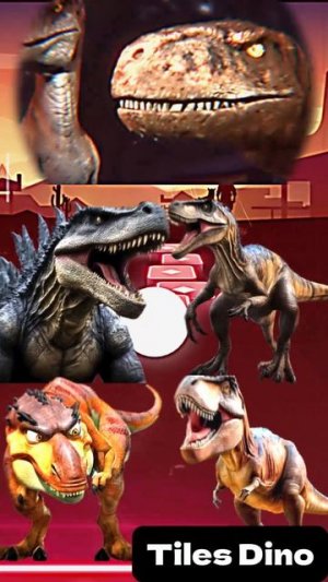 КТО САМЫЙ КРУТОЙ? - Мультики про Динозавров уровень 137 | МУЛЬТФИЛЬМЫ ДИНОЗАВРЫ в Tiles Hop