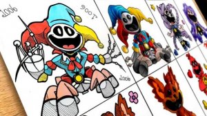 РИСУЕМ ПРОТОТИПОВ ПОППИ ПЛЕЙТАЙМ МОНСТРЫ РОБОТЫ ИЗ ЛЕГЕНДАРНОЙ РУКИ УЧИМСЯ РИСОВАТЬ РЕАКЦИЯ