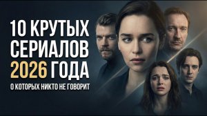 10 КРУТЫХ СЕРИАЛОВ 2026 ГОДА О КОТОРЫХ НИКТО НЕ ГОВОРИТ