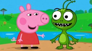 Пеппа и инопланетянин
