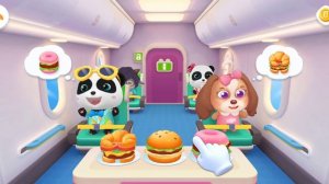 Панда. Панда Автобус. Школьный автобус. Для детей. Детям