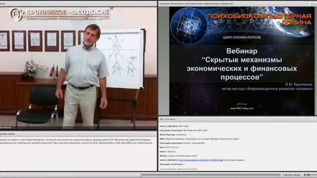 0058. 08.06.2013 Вебинар. Скрытые механизмы экономических и финансовых процессов
