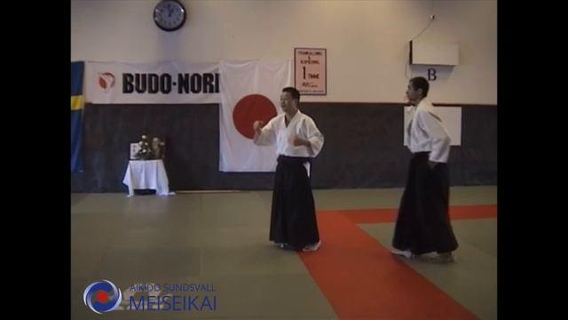 6.Aikido Yokomen Uchi Seoinage, Shishiya Sensei 2003