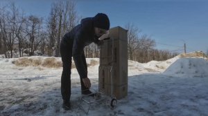 Начало марта 2026 года. Фасад и  отливы забрала. Ошиблась.