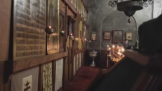 16.03.25 Всенощная. Григория Паламы. Спасо-Андроников мон., Спасский собор, знаменное пение.