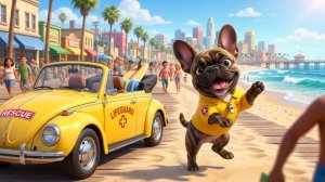 Щенки танцуют и катаются на машинках. Для детей