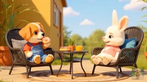 Маленький щенок спасает одинокого кролика из реки ❤️ Любовь Джинджер снова дала Кролику надежду ❤️