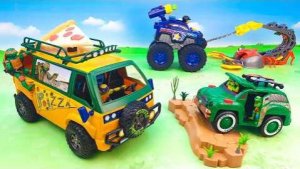 Щенячий Патруль спасатели получили крылья. Черепашки-Ниндзя против Бибоп Мультики для детей