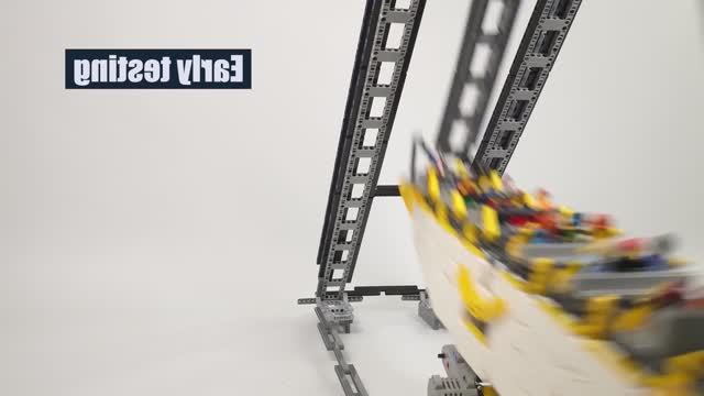 Я построил тематический парк LEGO для катания на пиратском корабле! LEGO смотреть онлайн