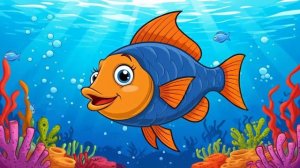 Рыбка в воде