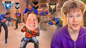 ВЕЛЯ СОРЕВНУЕТСЯ С БОТАМИ С РАЗНЫМИ ЗВАНИЯМИ В STANDOFF 2