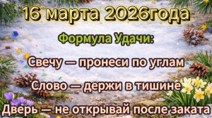 Народные приметы на 16 марта 2026 года