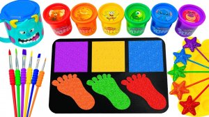 Мультики для детей и малышей. Учимся делать  своими руками  Формочки с блестками.