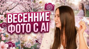 Как сделать весенние фото из обычных фотографий с помощью AI