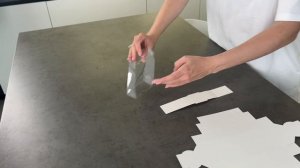 Сборка коробки для 3 конфет