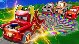 МУЛЬТИКИ ПРО МАШИНКИ 🚗 МОЛНИЯ МАКВИН И ВСПЛЕСК СКОРОСТИ. КИБЕР ТРАССА ДЛЯ СЛОЖНЕЙШИХ ТРЮКОВ ОТКРЫТА