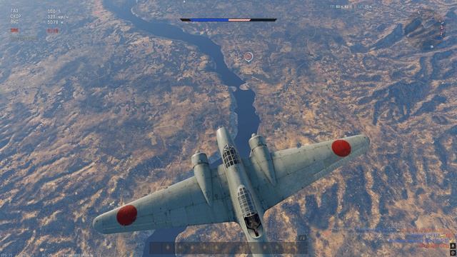 War Thunder Авиация Японии БР 3.0 Фронтовой бомбардировщик Ki-21 La бомбит как надо!
