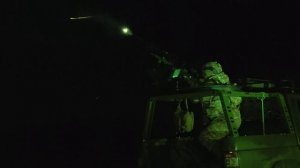 Мобильная огневая группа ликвидировала вражеский БПЛА. Курская область.