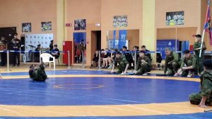 Показательные выступления группы "Морской пехотинец" на турнире города Сочи по боевому самбо