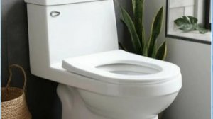 Унитаз моноблок - переделываю специальную запорную арматуру в стандартную.