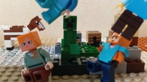 Лего майнкрафт анимация часть 3