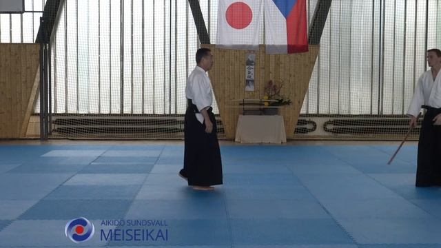 11.Aikido Tachidori Ikkyo Ura, Shishiya Sensei Pilsen Oktober 2018