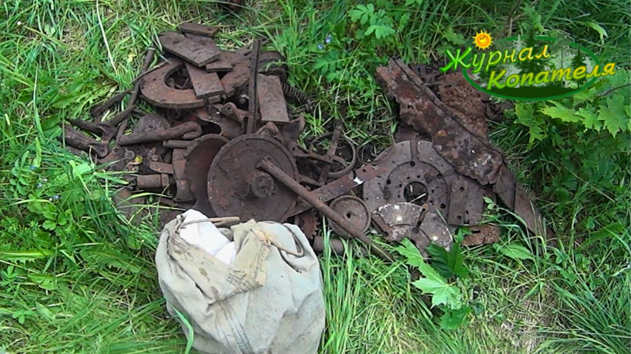 ЗАБРАЛСЯ В ДЕБРИ И НАКОПАЛ МЕТАЛЛА! Коп металлолома