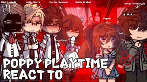 Реакция персонажей Поппи Плейтайм на Будущее / Гача реакция / Poppy Playtime