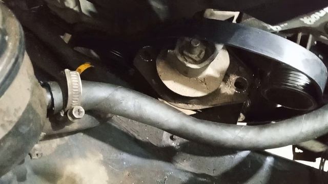 Замена ремня генератора с Гур Ваз 2112