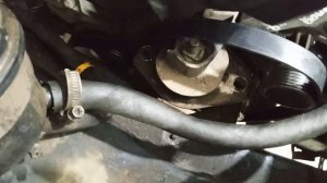 Замена ремня генератора с Гур Ваз 2112