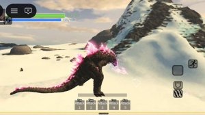 Age of titans: Old model evolved Godzilla vs New model evolved Godzilla.