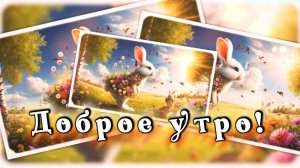 Доброе утро! Песня с добрым утром!