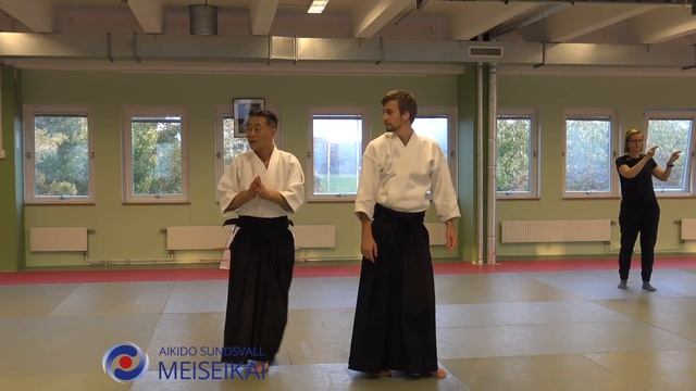 5.Aikido Ai Hanmi Kotegaeshi, Shishiya Sensei Malmö 2018