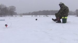 Рыбалка со льда с прикормками и без них на капризном озере на мотыльные и безмотыльные удочки(2018г)