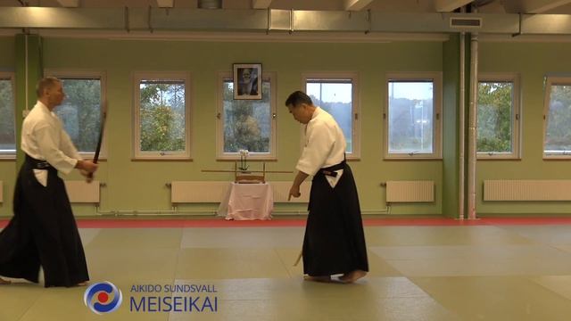 19.Aikido Ken Tai Ken Nikyo Shishiya Sensei Malmö 2017