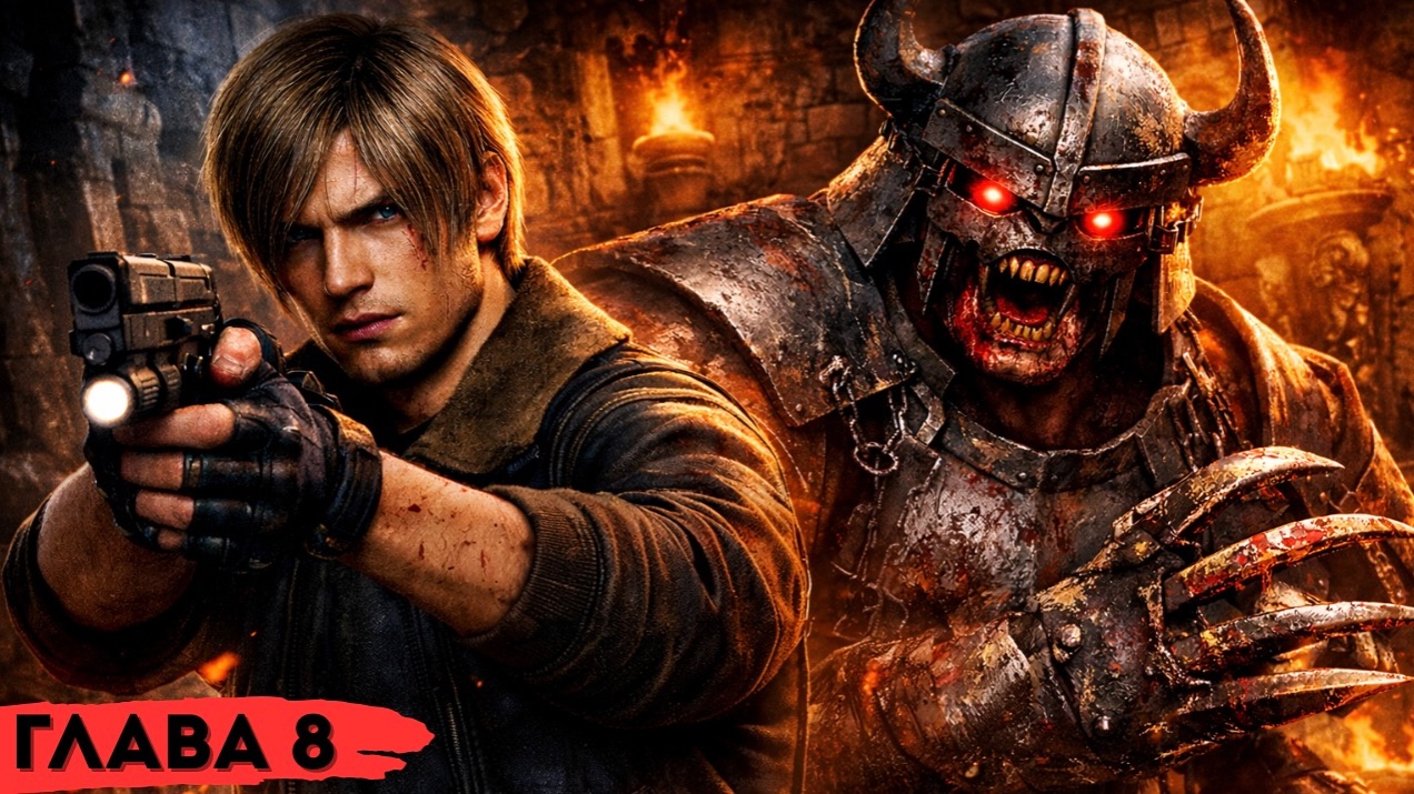 БРОНИРОВАННЫЙ ГИГАНТ ► Resident Evil 4 Remake #10