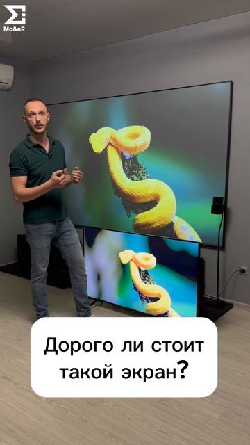 Дорого ли стоит такой экран?