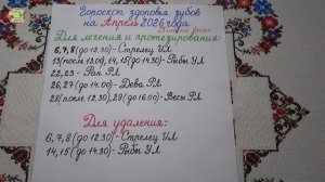 Апрель 2026: На Когда Записаться к Стоматологу?!